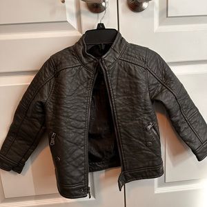 Boys Urban Republic faux leather jacket Size 4